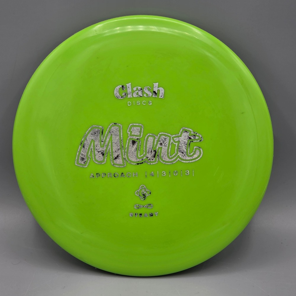NEW Clash Discs Mint Approach Disc 180g Green Steady Plastic Overstable Disc